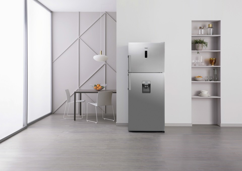 Whirlpool WT70E 832 X AQUA Libera installazione 419 L E Acciaio inossidabile