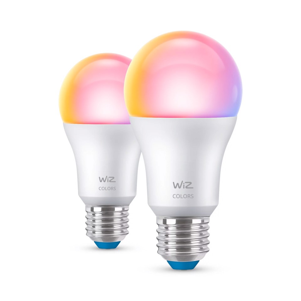 WiZ Lampadina 8 W (Eq. 60 W) A60 E27 x2