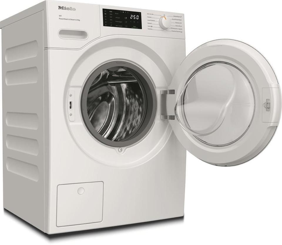 WWD380 WCS PWash&Steam 9kg Lavatrice W1 a carica frontale: con Miele@home e 9 kg di carico per una resa intelligente.