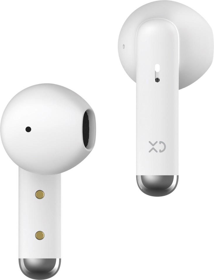 XD Enjoy Combo Dual Mini Earbuds - Kit 2 Pz Black & White