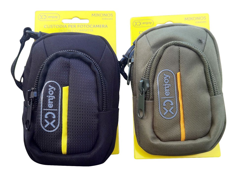 XD Enjoy Custodia Per Fotocamera Digitale Compatta Nera o Verde
