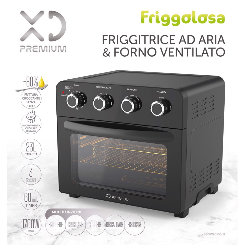 XD Premium FRIGGITRICE AD ARIA & FORNO VENTILATO