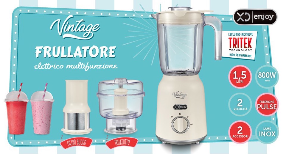 XD Vintage Frullatore Multifunzione XD Vintage