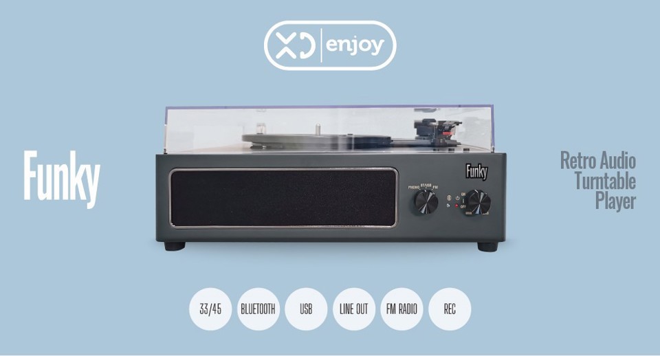 XD Enjoy Funky Grigio scuro