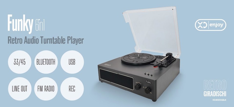 XD Enjoy Funky Grigio scuro