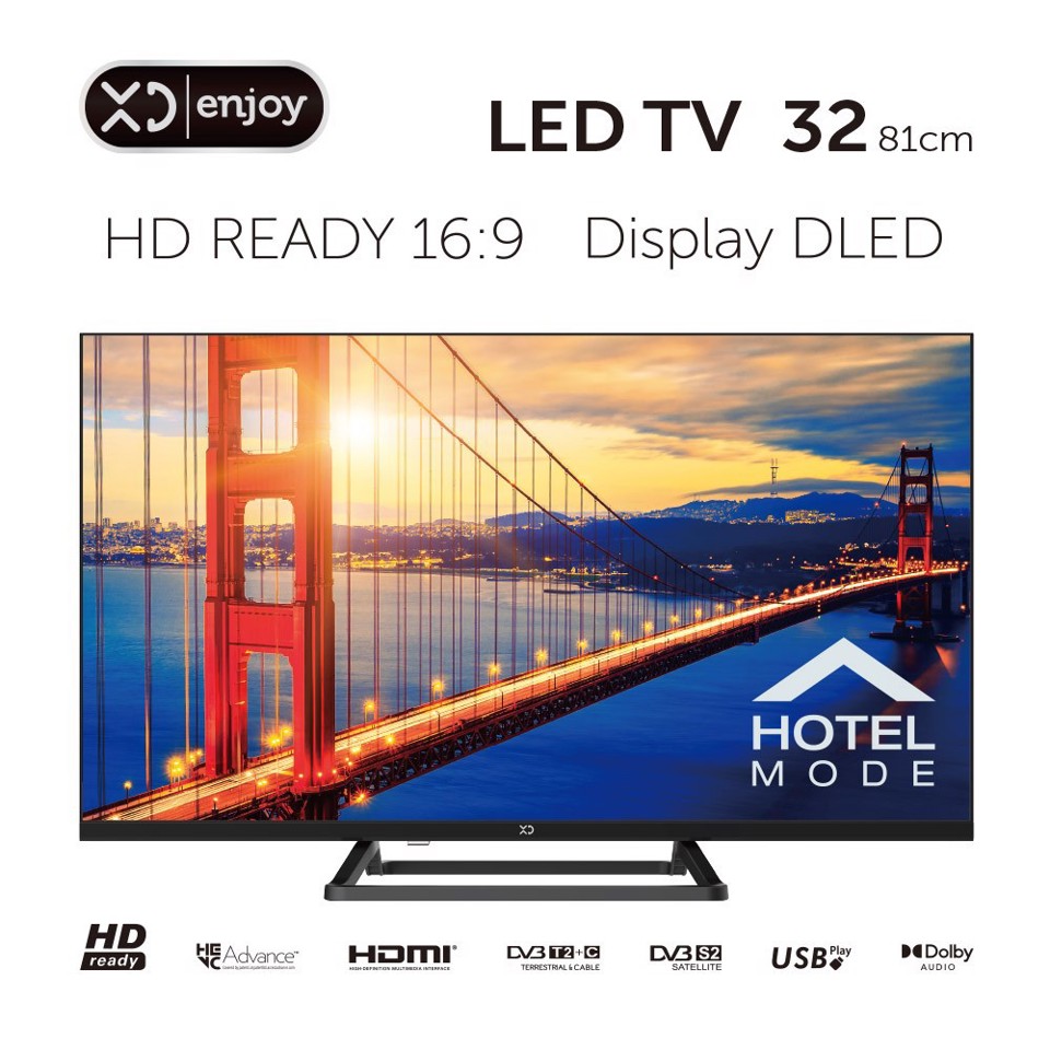 XD Enjoy LED TV 81,3 cm (32") 1366 x 768px, HD