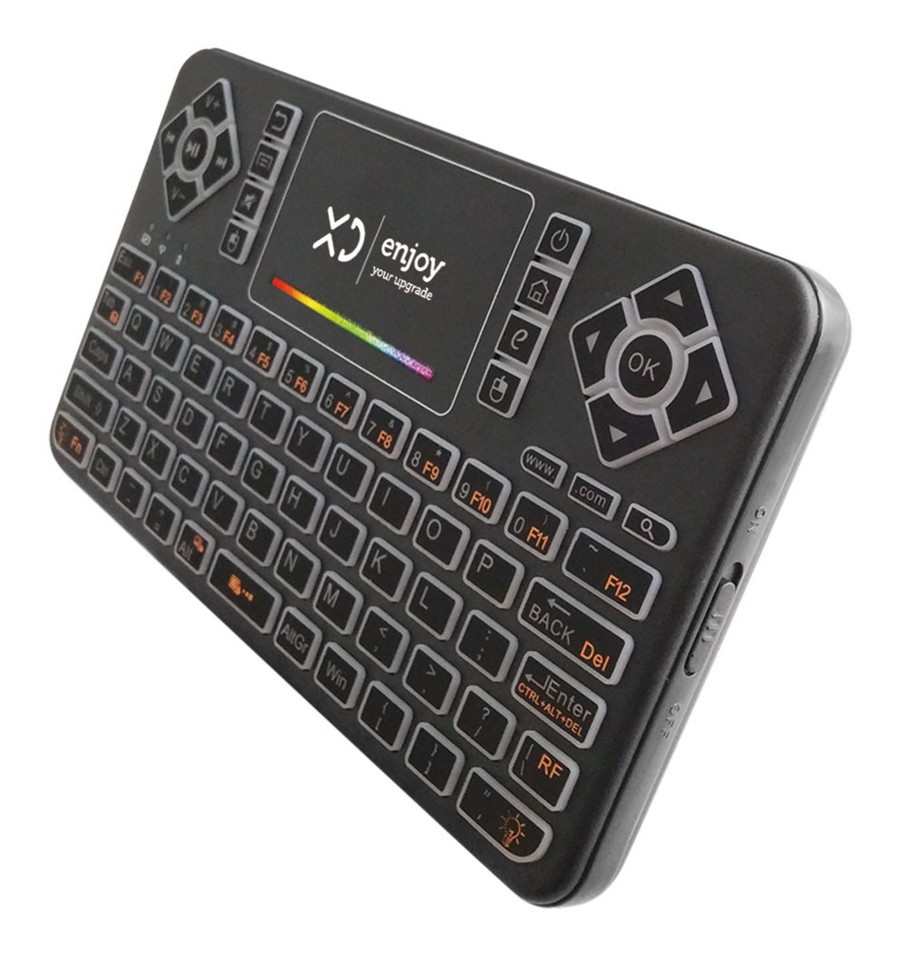 XD Enjoy Mini Tastiera Wireless Con Touchpad Ricaricabile