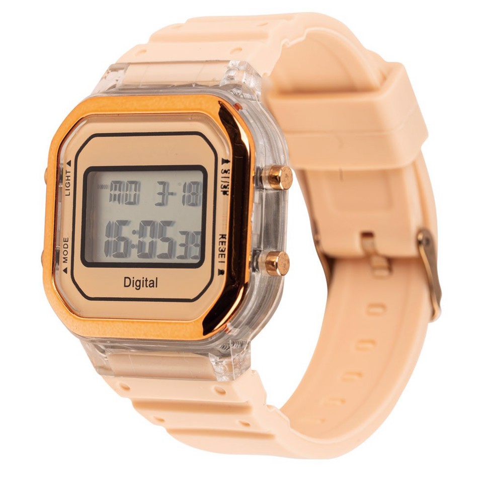 XD Enjoy Orologio digitale da polso Crema
