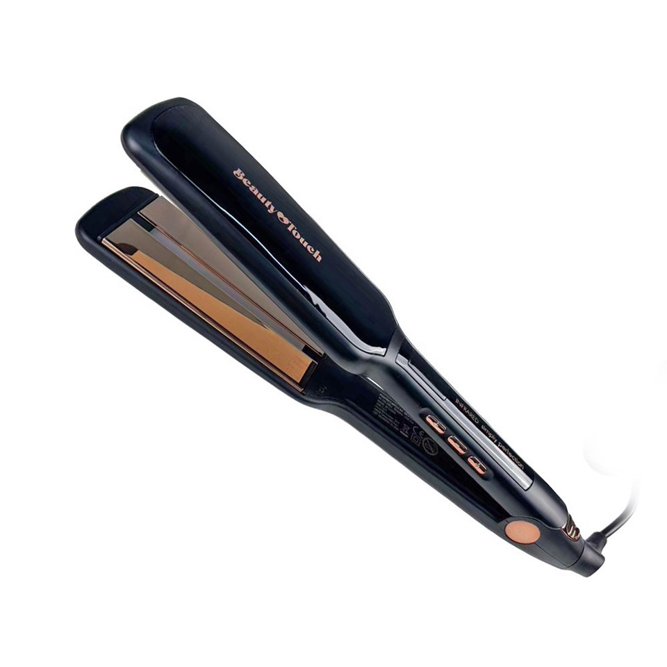 Beauty Touch By XD Piastra Per Capelli Professionale A Infrarossi Con Piastre Larghe