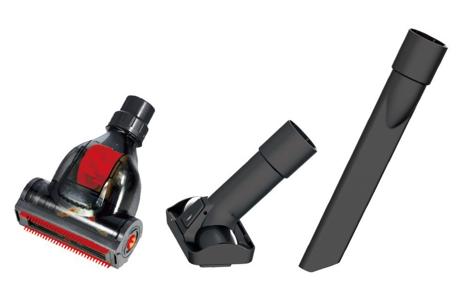 XD Premium Scopa Elettrica Ciclonica A Filo 600W - Convertibile In Aspirabriciole