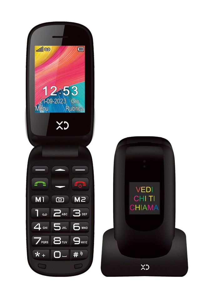 XD Enjoy Senior Phone Premium - Cellulare GSM Tasti Grandi XDC527EP