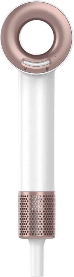 XD Enjoy XDAD990WH asciuga capelli 1600 W Bianco, Oro rosa