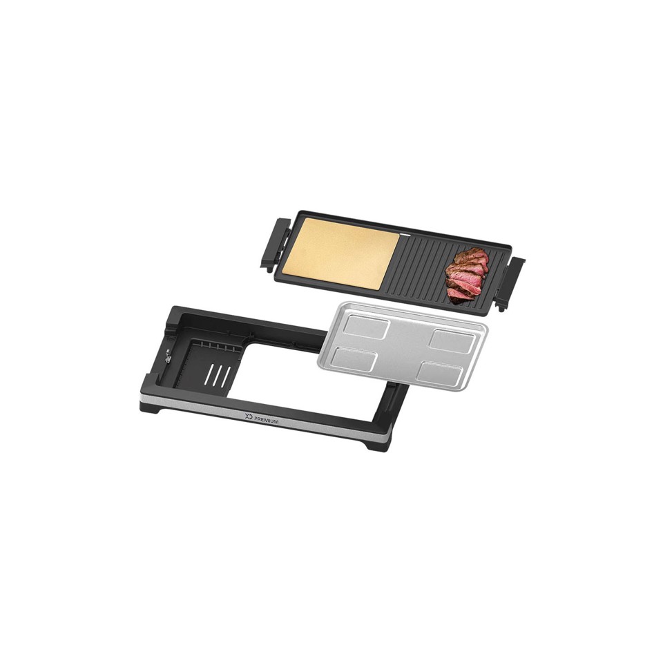 XD Enjoy XDAN155 griglia per raclette 2200 W Crema