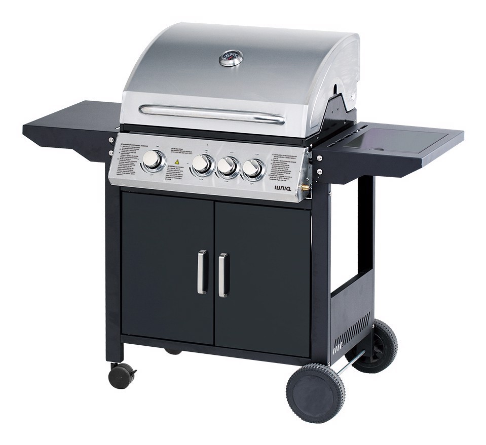 XD Enjoy XDBBQ300 barbecue per l'aperto e bistecchiera Carrello propano/butano Nero, Grigio 13650 W
