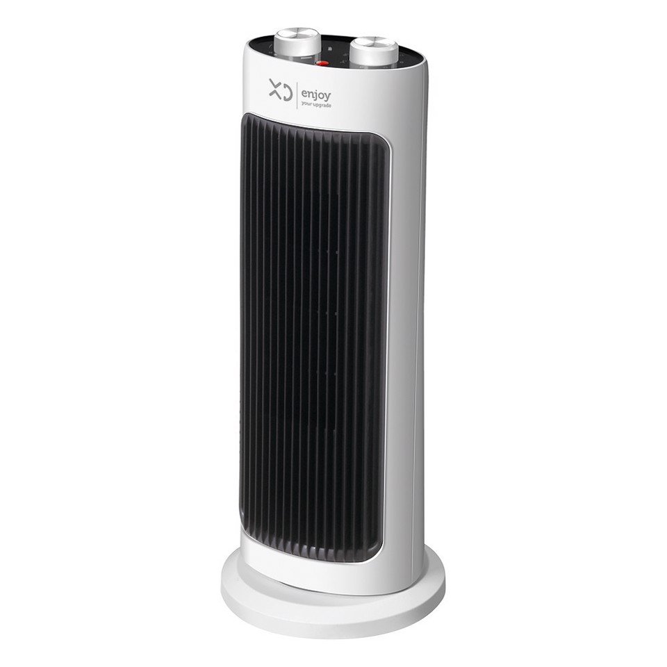 XD Enjoy XDBLK16J Termoventilatore Nero, Grigio 2000 W Riscaldatore ambiente elettrico con ventilatore