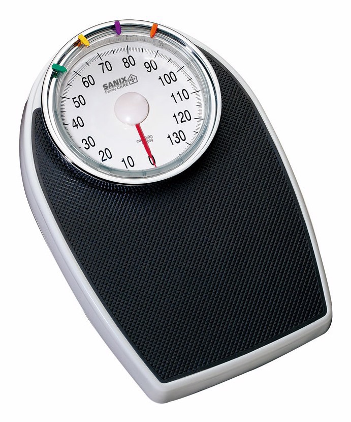 Sanix XDCAM699P bilance pesapersone Ovale Nero Bilancia pesapersone meccanica