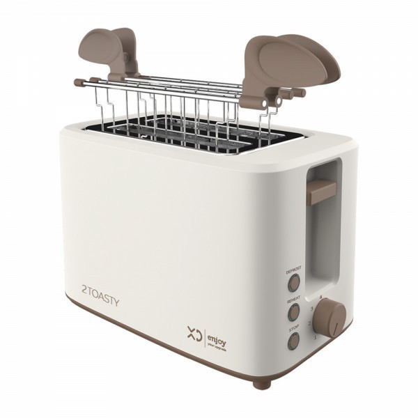 XD Enjoy XDCT868 tostapane 7 2 fetta/e 700 W Marrone, Crema