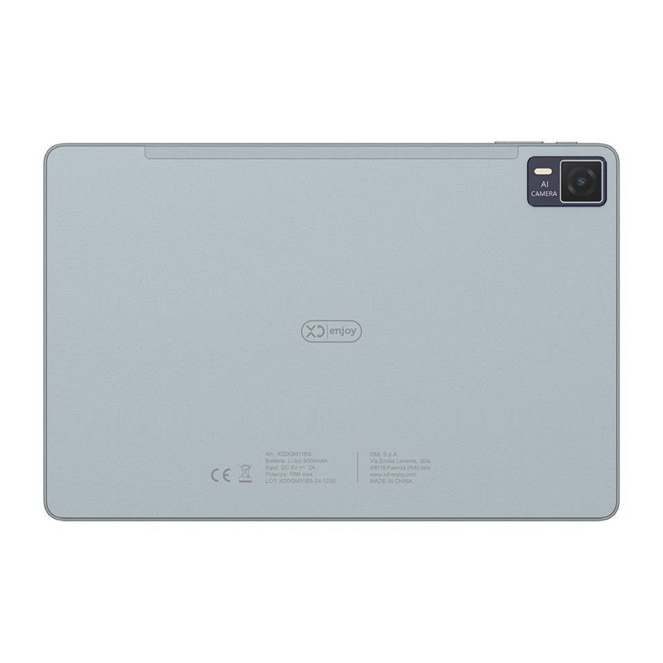 XD Enjoy XDDGM11BS tablet 64 GB 27,8 cm (10.9") 4 GB Wi-Fi 6 (802.11ax) Android 14 Nero
