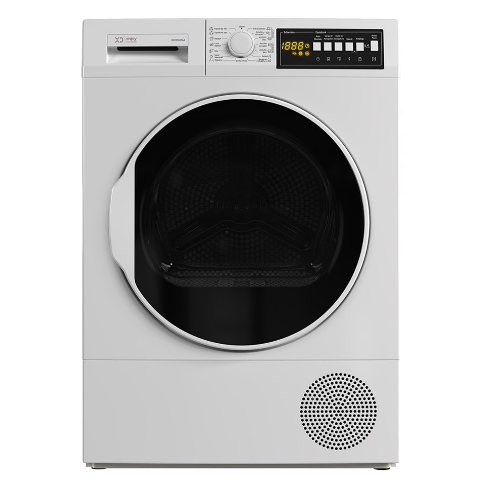 XD Enjoy XDDR9HPA3 asciugatrice Libera installazione Caricamento frontale 9 kg Bianco