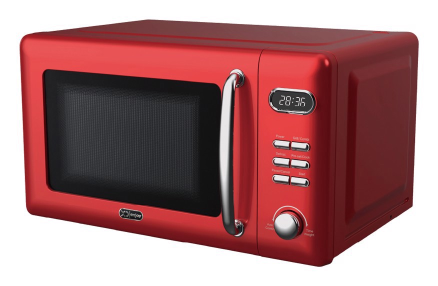 XD Enjoy XDDWUX20RD forno a microonde Rosso Microonde con grill Superficie piana 20 L 700 W