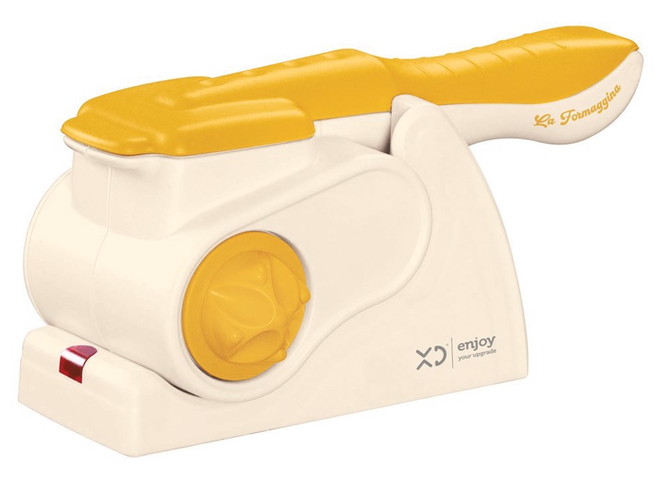 XD Enjoy XDECG160 grattugia e spiralizzatore elettrici Grattugia elettrica Giallo