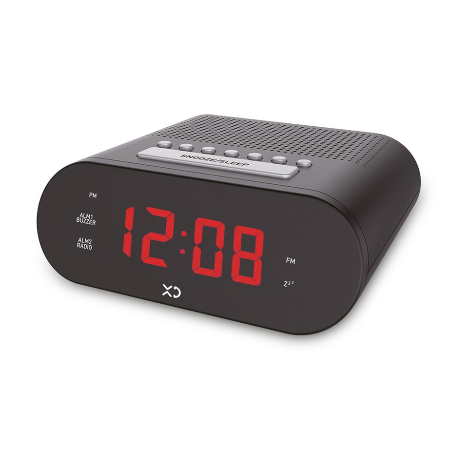 XD Enjoy XDEMA609 radio Orologio Nero