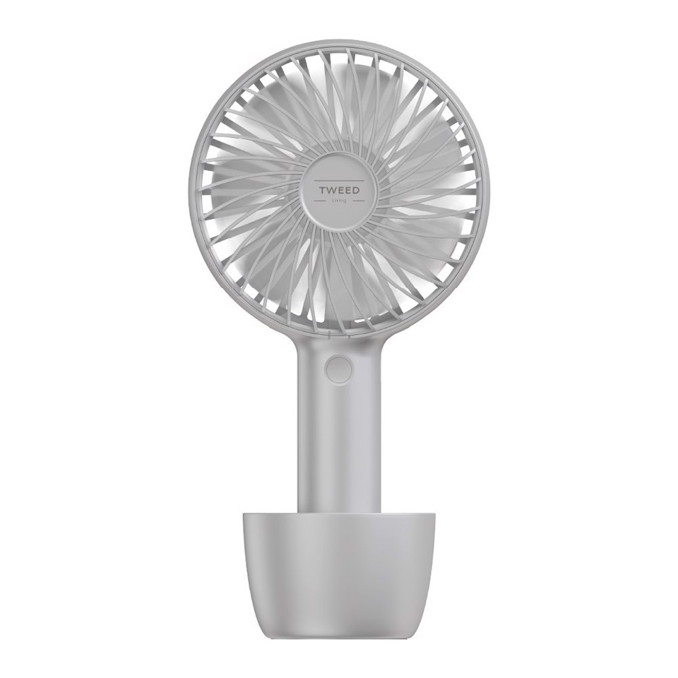 TWEED XDF4G nebulizzatore e ventilatore portatile personale Grigio 9,1 cm