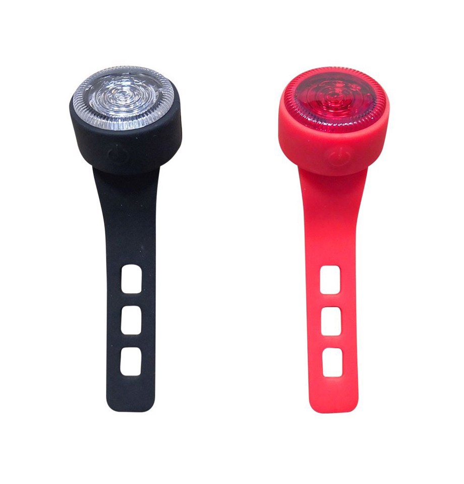 XD Enjoy XDFE586 Set luci LED in silicone per bicicletta