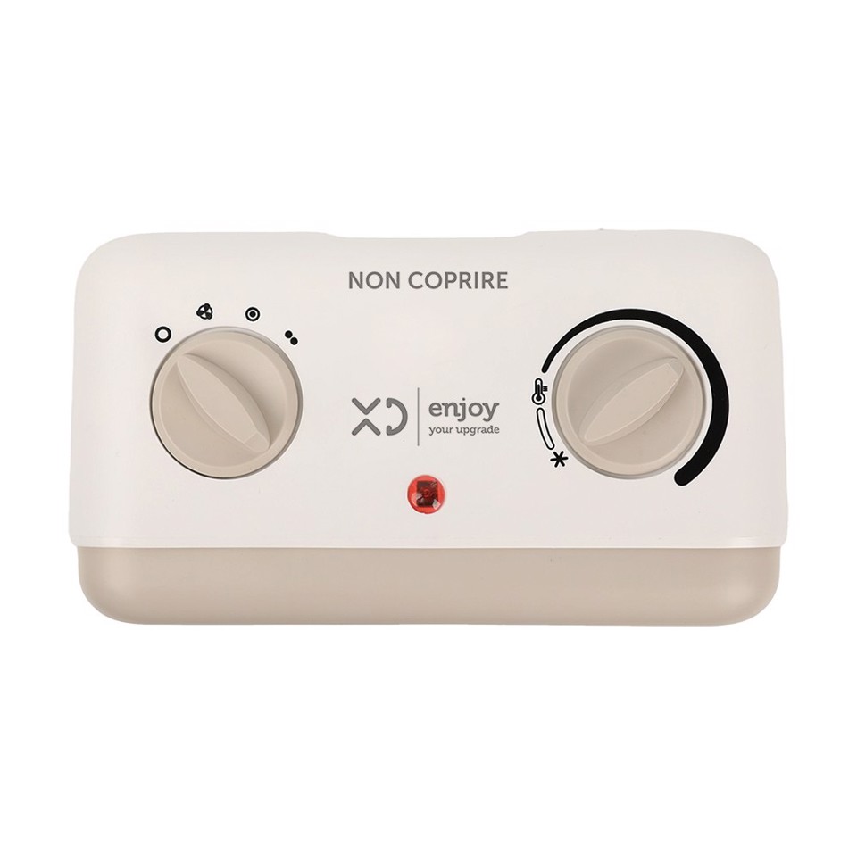 XD Enjoy XDFH28T termoventilatore per interno Grigio, Bianco 2000 W Riscaldatore ambiente elettrico con ventilatore