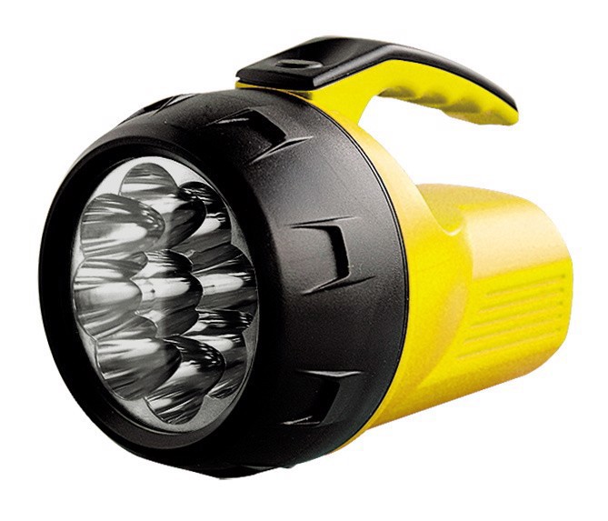 XD Enjoy XDFL9LED torcia Nero, Giallo Torcia a mano LED