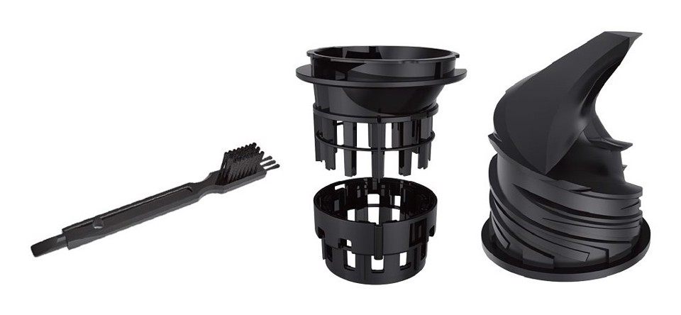 XD Enjoy XDHNG005 Estrattore di succo Slow Juice 150 W Nero, Grigio