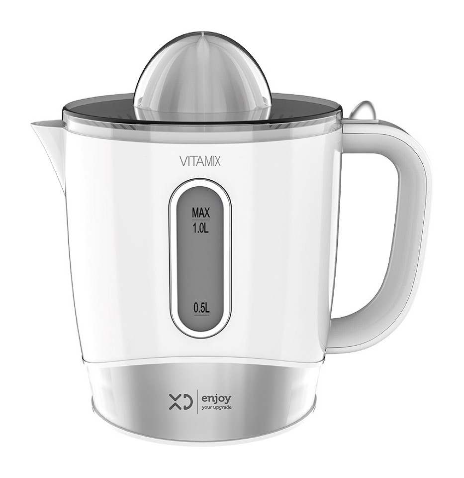XD Enjoy XDHR882 spremiagrumi elettrico 1 L 30 W Argento, Bianco