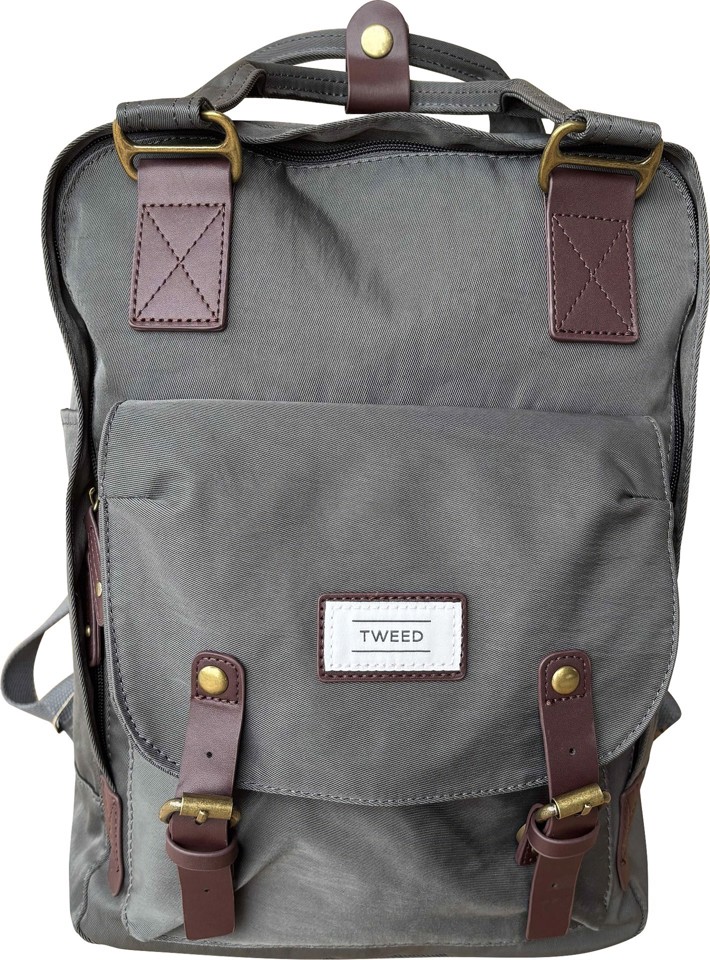 XD Enjoy XDKL2401 borsa per laptop 39,6 cm (15.6") Zaino Marrone, Grigio
