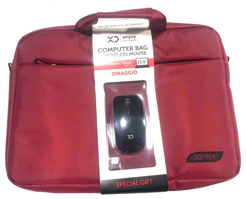 XD Enjoy XDKL8081RED borsa per laptop 39,6 cm (15.6") Valigetta ventiquattrore Rosso