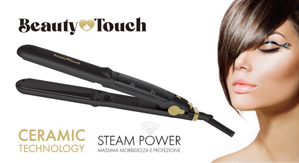 XD Enjoy XDKR088 messa in piega Piastra per capelli Vapore Nero 230 W 2,5 m