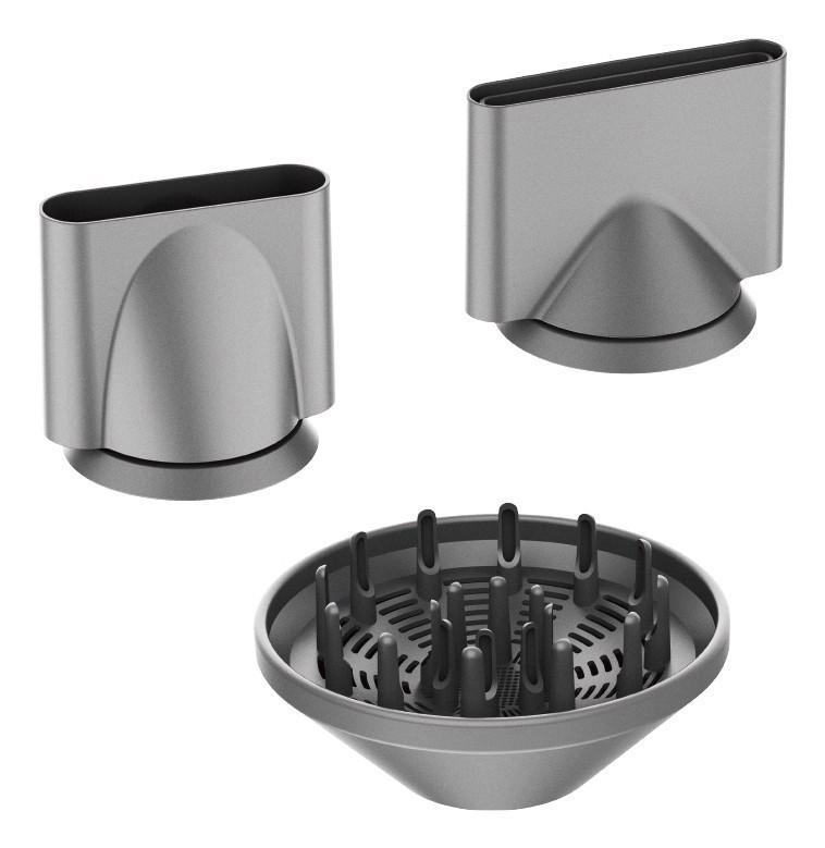 XD Enjoy XDMIS6800 asciuga capelli 1600 W Bianco, Rose Gold