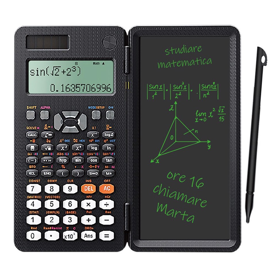 XD Enjoy XDNE607 calcolatrice Tasca Calcolatrice scientifica Nero