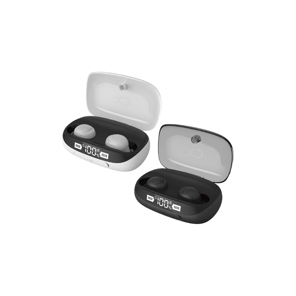XD Enjoy XDNWB222 cuffia e auricolare Wireless In-ear Musica e Chiamate Bluetooth Nero, Bianco