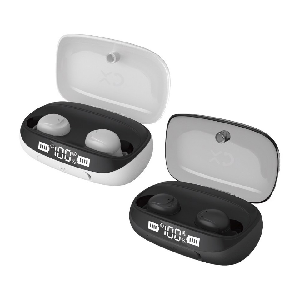 XD Enjoy XDNWB222 cuffia e auricolare Wireless In-ear Musica e Chiamate Bluetooth Nero, Bianco
