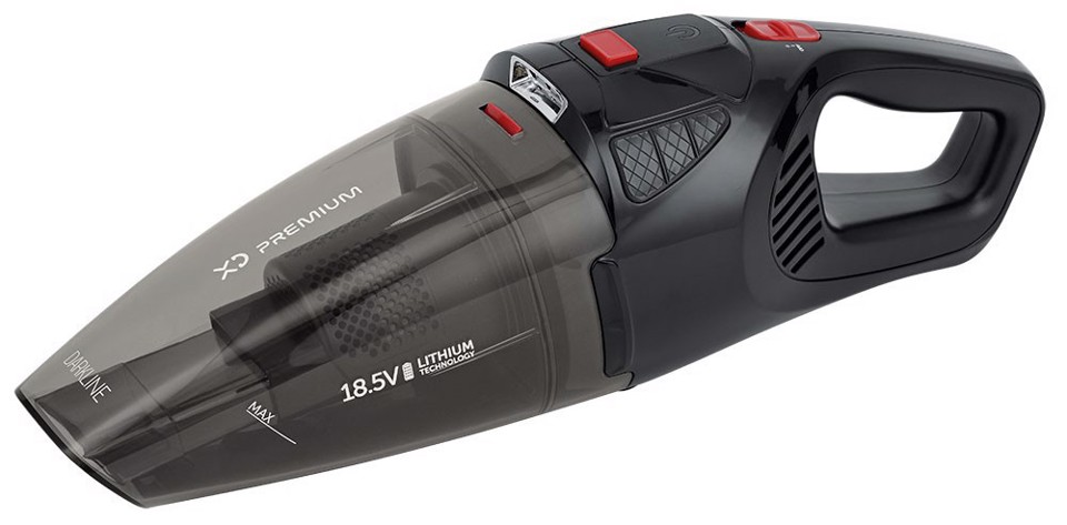 XD Premium XDNY185 aspirapolvere senza filo Nero, Rosso Senza sacchetto