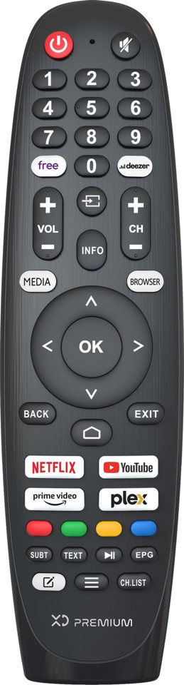 XD Enjoy XDP50VQU1ESAT TV 127 cm (50") 4K Ultra HD Smart TV Wi-Fi Nero 250 cd/m²