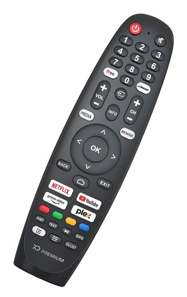 XD Enjoy XDP50VQU1ESAT TV 127 cm (50") 4K Ultra HD Smart TV Wi-Fi Nero 250 cd/m²