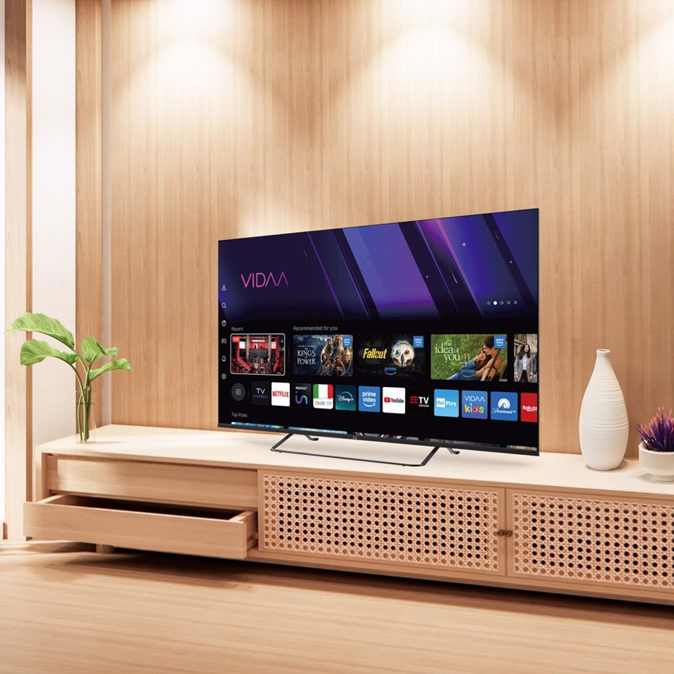 XD Enjoy XDP55VQU1ESAT TV 139,7 cm (55") 4K Ultra HD Smart TV Wi-Fi Nero 250 cd/m²