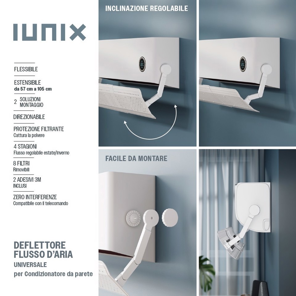 XD Enjoy XDRU150 accessorio per aria condizionata Deflettore