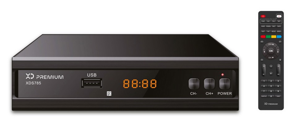 XD Enjoy XDS785 set-top box TV Terrestre Full HD Nero
