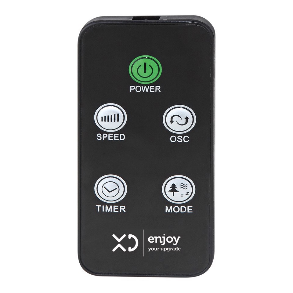 XD Enjoy XDTF3301RCB ventilatore Nero