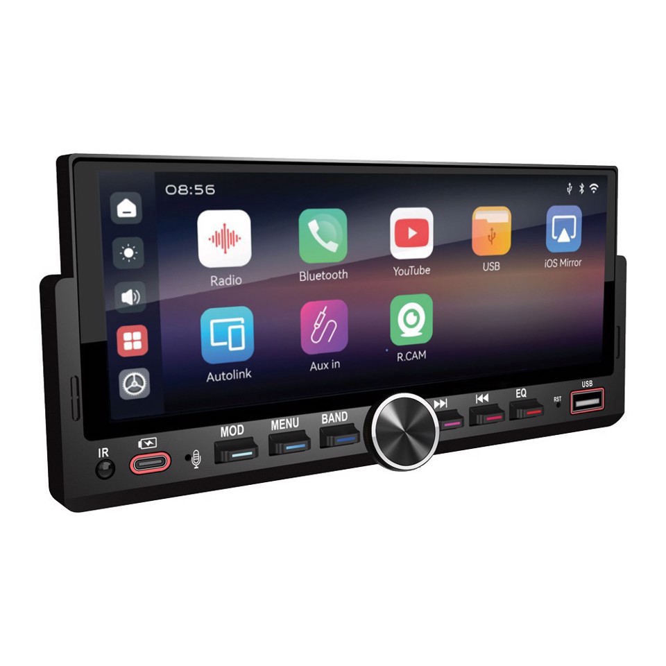 XD Enjoy XDVH9990 Ricevitore multimediale per auto Nero Bluetooth