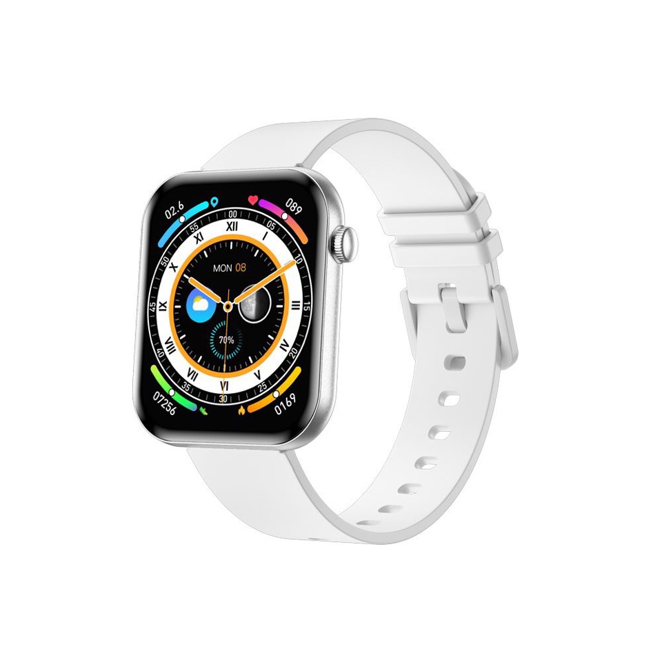 XD Enjoy XDVLD59SIL smartwatch e orologio sportivo 4,7 cm (1.85") AMOLED Digitale 390 x 450 Pixel Bianco