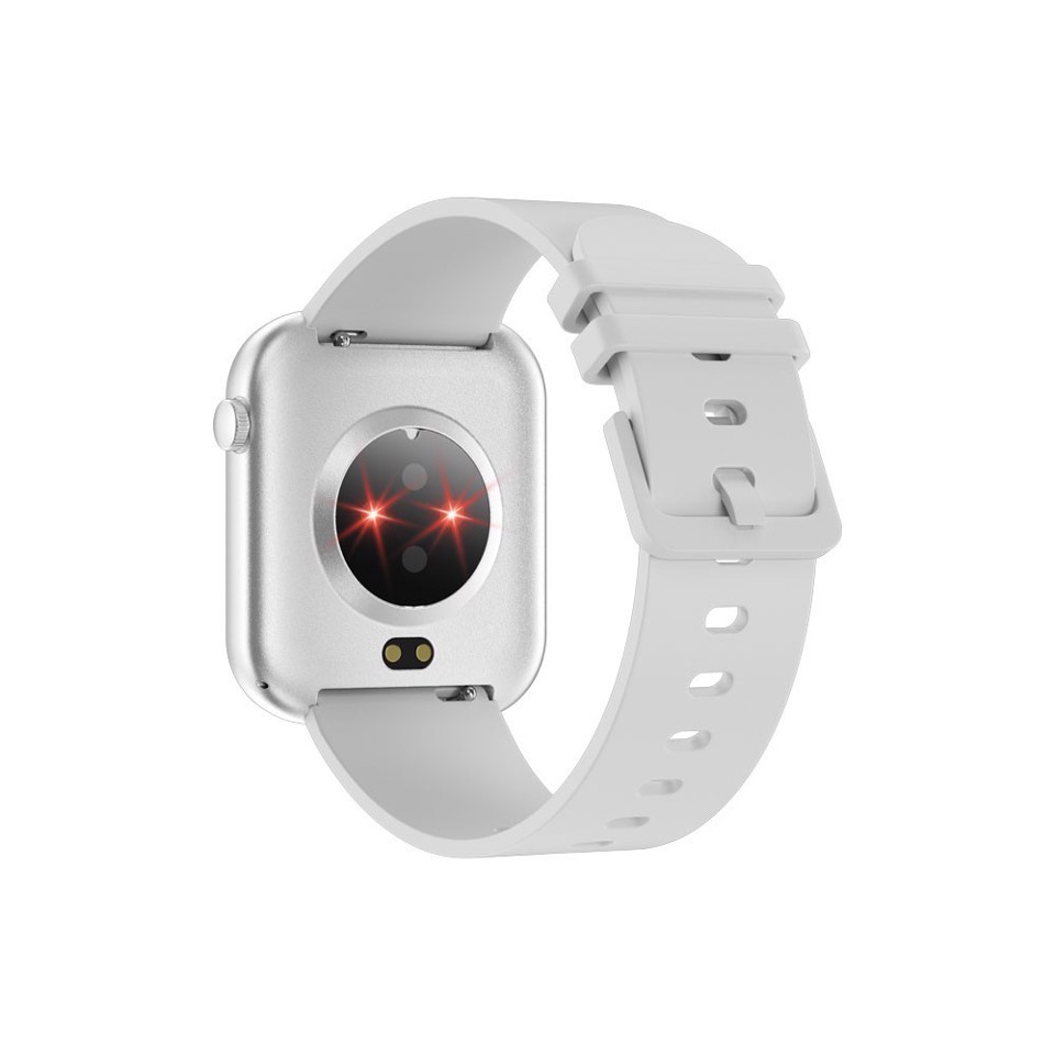 XD Enjoy XDVLD59SIL smartwatch e orologio sportivo 4,7 cm (1.85") AMOLED Digitale 390 x 450 Pixel Bianco