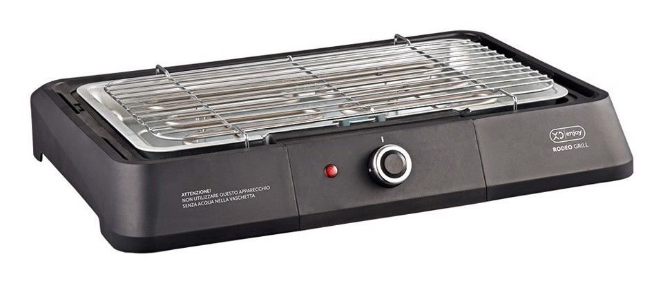XD Enjoy XDWL1033 barbecue per l'aperto e bistecchiera Grill Da tavolo Elettrico Nero 2200 W
